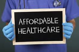 Photo that reads Affordable Healthcare