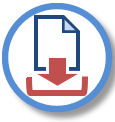symbol representing download document